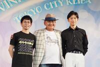 「ＪＲＡジョッキーズトークステージ」に登場した（左から）戸崎圭太騎手、矢作芳人調教師、坂井瑠星騎手