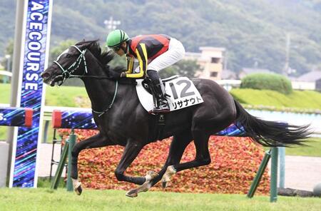 新馬戦を圧勝したリサナウト＝７月１２日