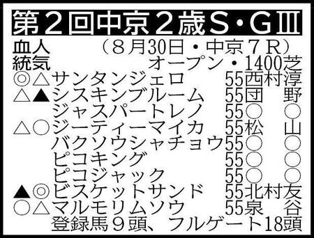 ※騎手は想定