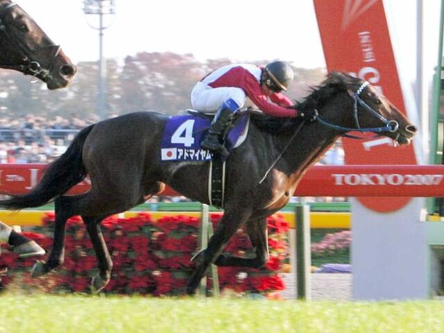 アドマイヤムーン死す 07年の年度代表馬