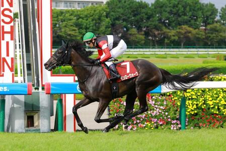 　ローズＳを制したモンローウォーク（撮影・石湯恒介）