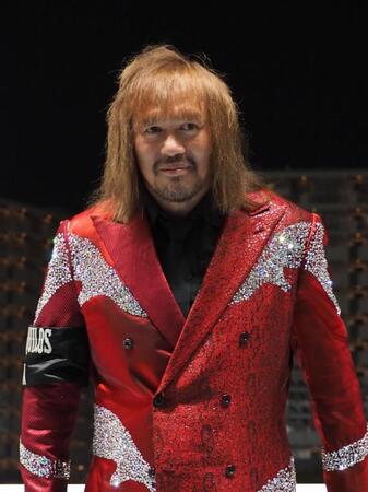 川崎競馬場でトークショーを行った内藤哲也