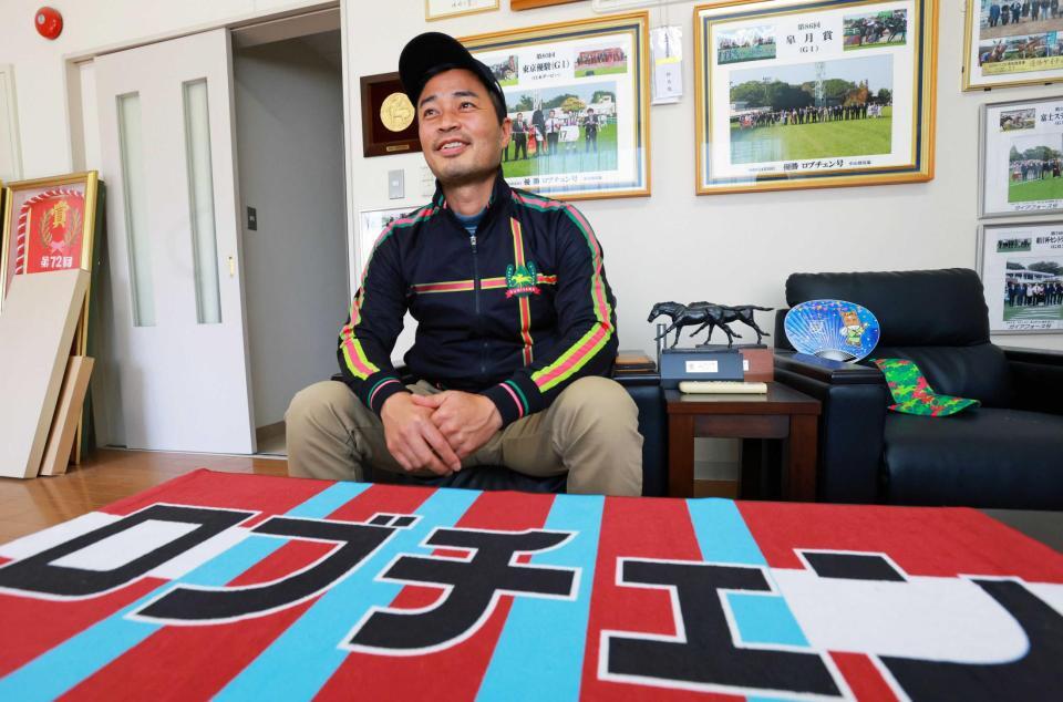 　ロブチェンで３冠を狙う杉山晴師（撮影・石湯恒介）
