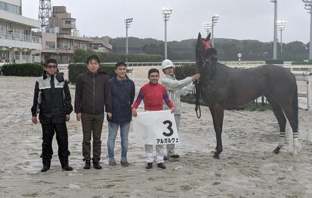 デビュー戦を圧勝したアルガルヴェ