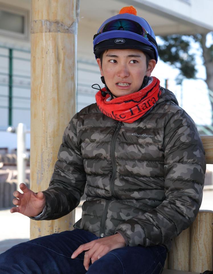 ドバイ遠征に向けて抱負を語った原優介