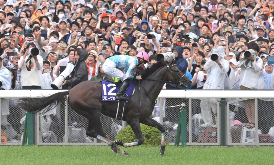 宝塚記念を制したブローザホーン